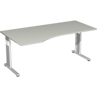 Schreibtisch C Fuß Flex, PC-Form